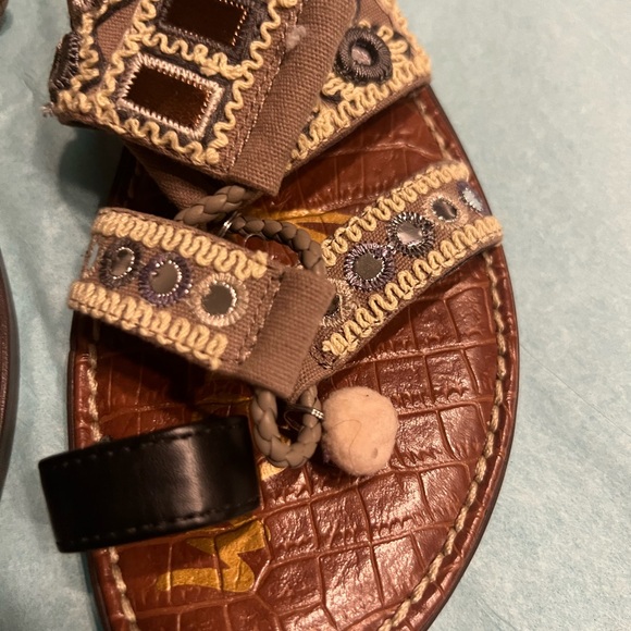 Sam Edelman size 9 lace up sandals - Picture 3 of 6